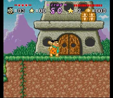 Flintstones, The - The Treasure of Sierra Madrock (USA) (Beta) screen shot game playing